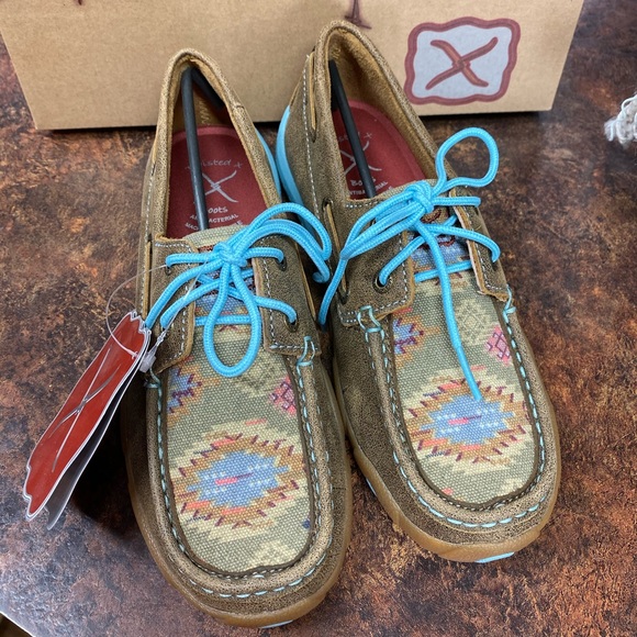 Limited Edition Twisted X Leather Driving Mocs - Picture 2 of 6